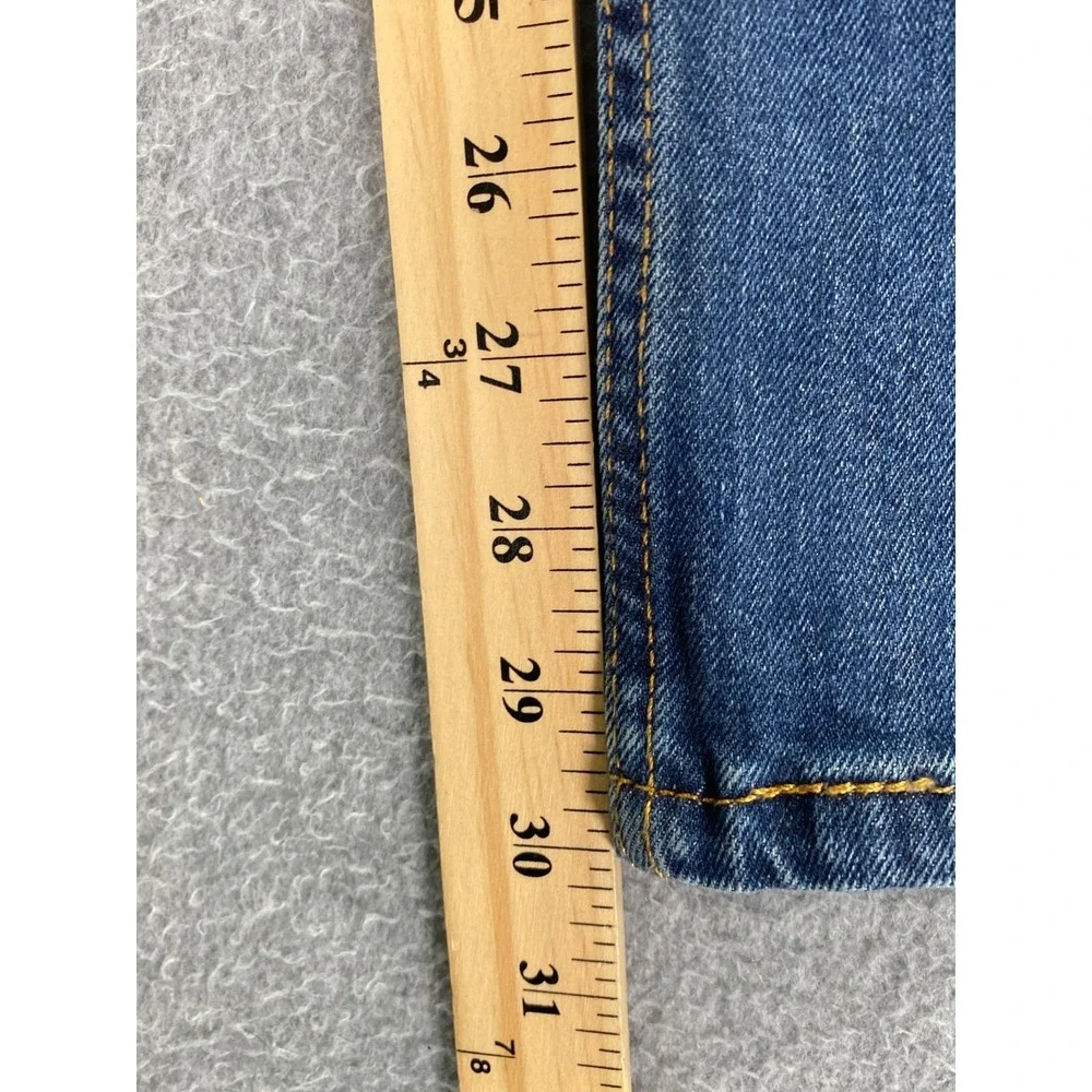 Levis 511 Jean Men 34x30 Slim Fit Tapered Leg Blue Med Wash Stretch (Fits 32x30)